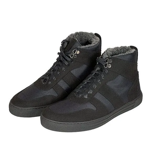 Fairticken Fairticken Unisex Winter-Sneaker Veldras mit recyceltem Meeresplastik, Schwarz, – Produktbild 4 von 4