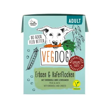 VEGDOG VEGDOG Nassfutter Adult Tetra Pak Vorteilspack 10x390 g – Produktbild 2 von 2