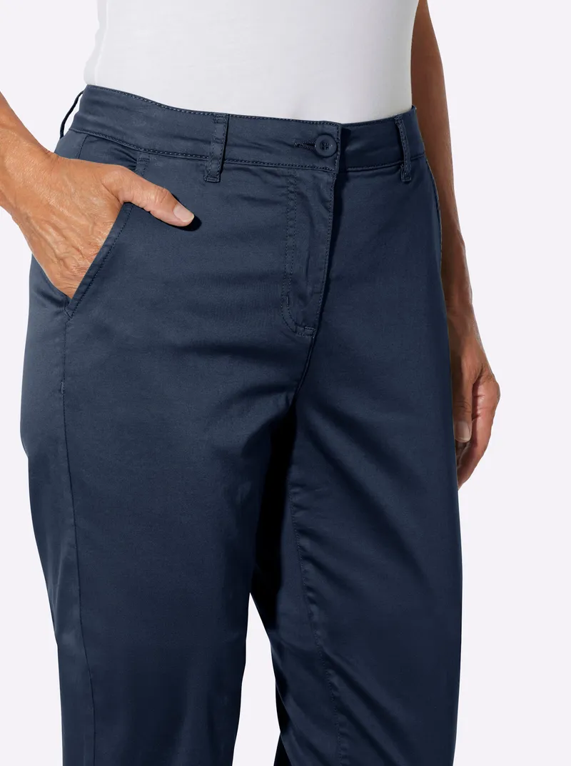 Witt Chinohose dunkelblau, Dunkelblau, – Produktbild 2 von 2