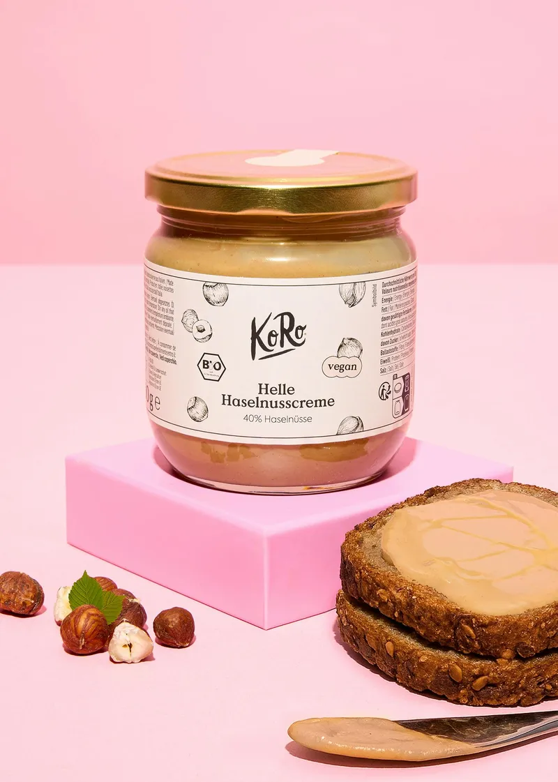 KoRo Helle Bio Haselnusscreme - Die „Buena Creme“ 400 g – Produktbild 1 von 5