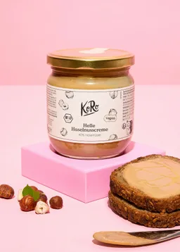 KoRo Helle Bio Haselnusscreme - Die „Buena Creme“ 400 g – Produktbild 1 von 1