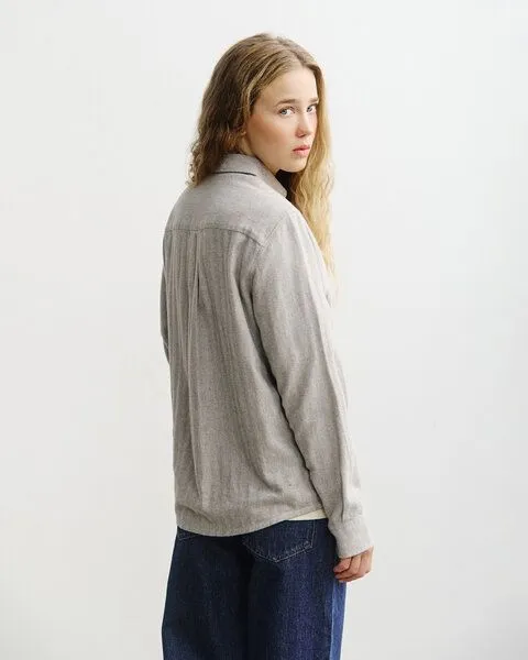 Rotholz Rotholz - Hemd Button-Down, Herringbone grey, – Produktbild 4 von 4