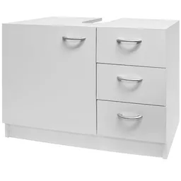 Casaria® Casaria Deuba Waschbeckenunterschrank weiß – Produktbild 1 von 1