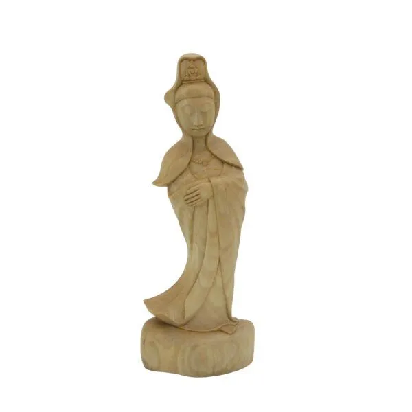 Just Be Just Be Quan Yin Holzfigur – Produktbild 1 von 2