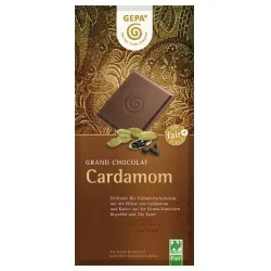 gepa Vollmilchschokolade mit Kardamom – Produktbild 2 von 2