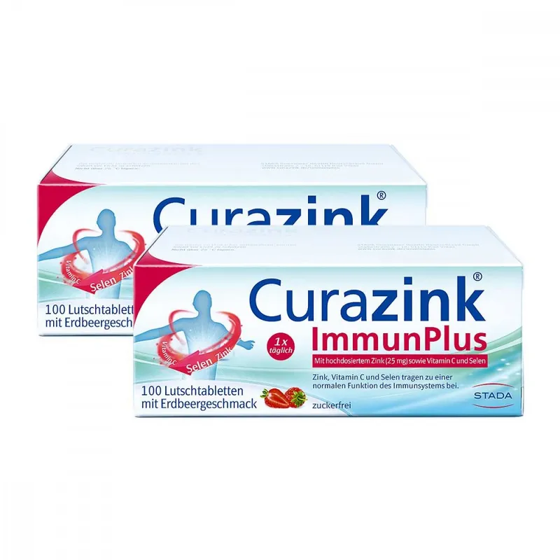 Curazink Curazink Immunplus Lutschtabletten – Produktbild 2 von 2