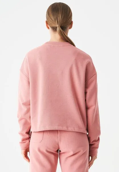 ORGANICATION ORGANICATION ESSENTIALS-SEDA- Sweatshirt aus Bio-Baumwolle, Blush, – Produktbild 4 von 4