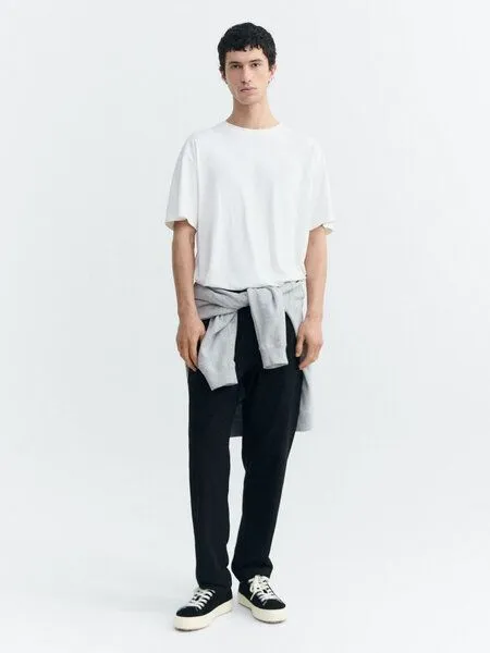 thinking mu thinking mu Chino Hose - Light Travel Pants - aus Bio-Baumwolle, Schwarz (black), – Produktbild 3 von 3