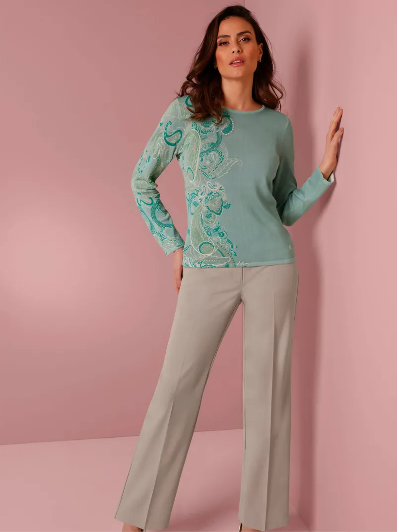 Bügelfaltenhose sesam, Sesam, – Produktbild 2 von 2