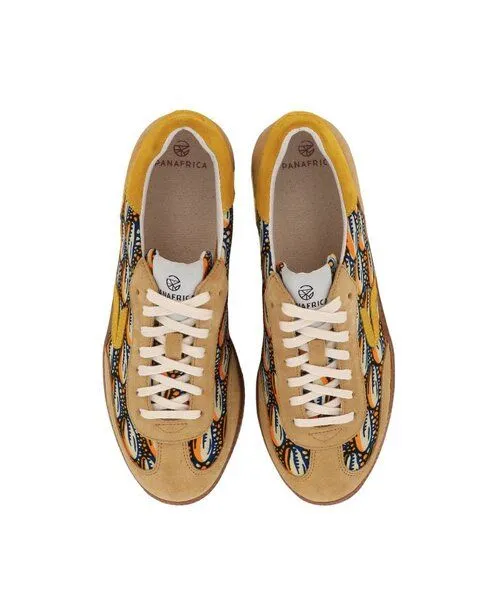 PANAFRICA PANAFRICA Bunte Sneaker - Sahara - Unisex, Carambole (gelb), – Produktbild 2 von 4