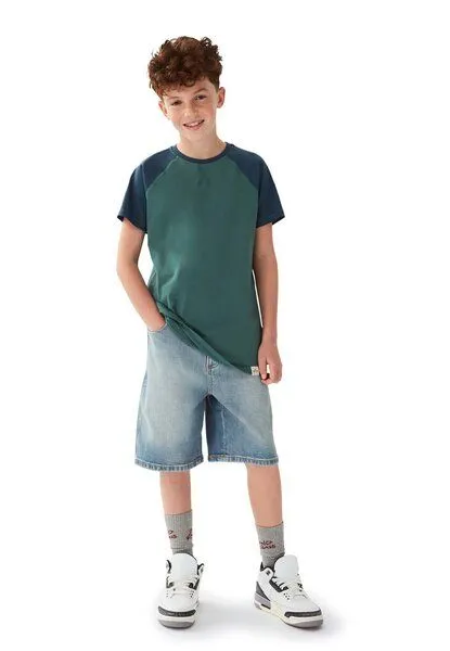 Band of Rascals Band of Rascals Raglan T-Shirt, Sage-blue, – Produktbild 7 von 7