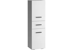 welltime Midischrank Skara verstellbarer Einlegeböden hinter jeder Tür, Breite 38 cm, Höhe 130 cm – Produktbild 1 von 1