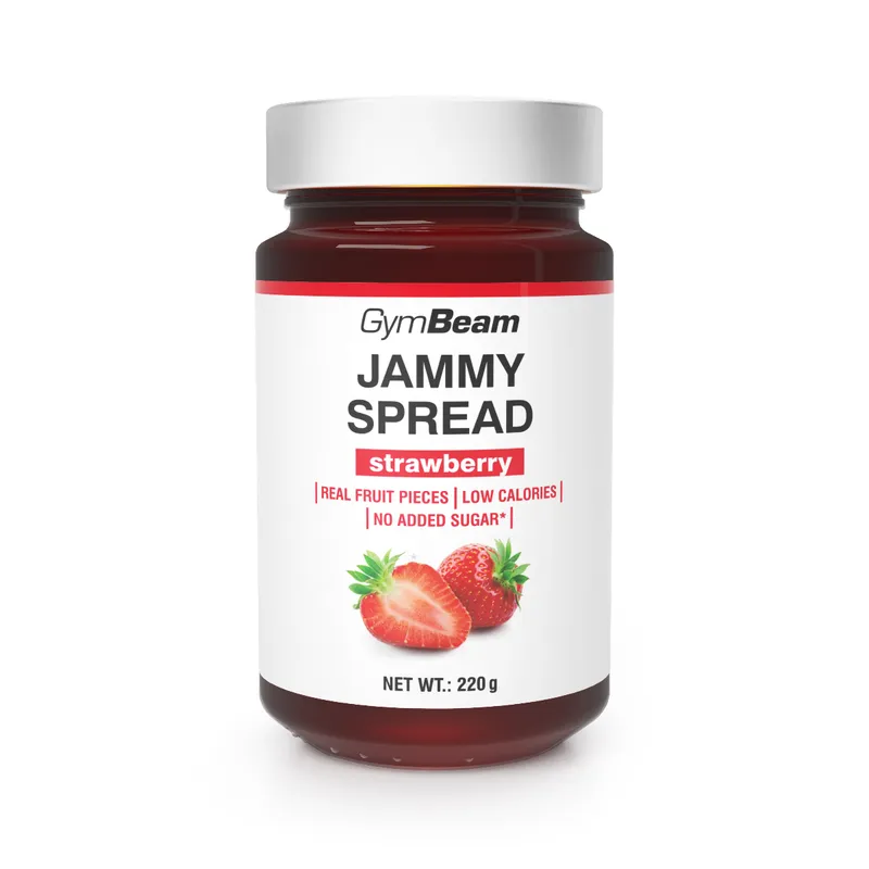 GymBeam Food GymBeam Jammy Spread 220 g Erdbeere – Produktbild 1 von 1
