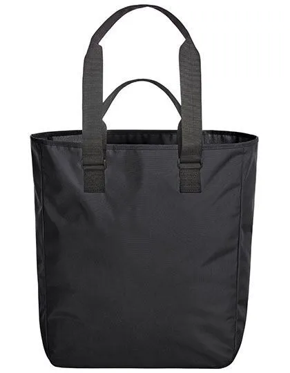 Halfar Halfar Einkaufstasche aus recyceltem Polyester 40 x 43 x 16 cm Shopper, Schwarz, – Produktbild 1 von 1