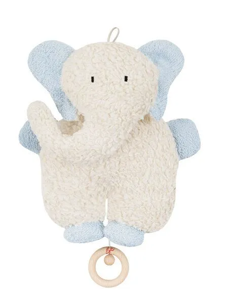 Efie Efie Spieluhr Elefant hellblau, kbA (organic) – Produktbild 2 von 8