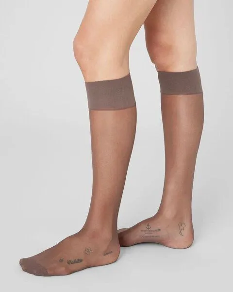 Swedish Stockings Swedish Stockings Strümpfe Elin Knee-Highs, Dark brown, – Produktbild 1 von 2