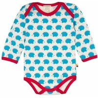 loud + proud loud + proud Baby Body Langarm, GOTS-zertifiziert, Sky(blau), – Produktbild 1 von 1