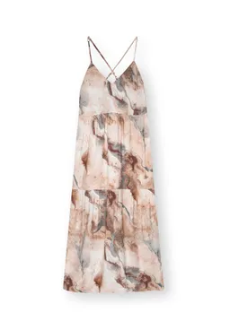 Lovjoi LOVJOI Damen vegan Maxikleid Tapajo Marmor – Produktbild 1 von 1