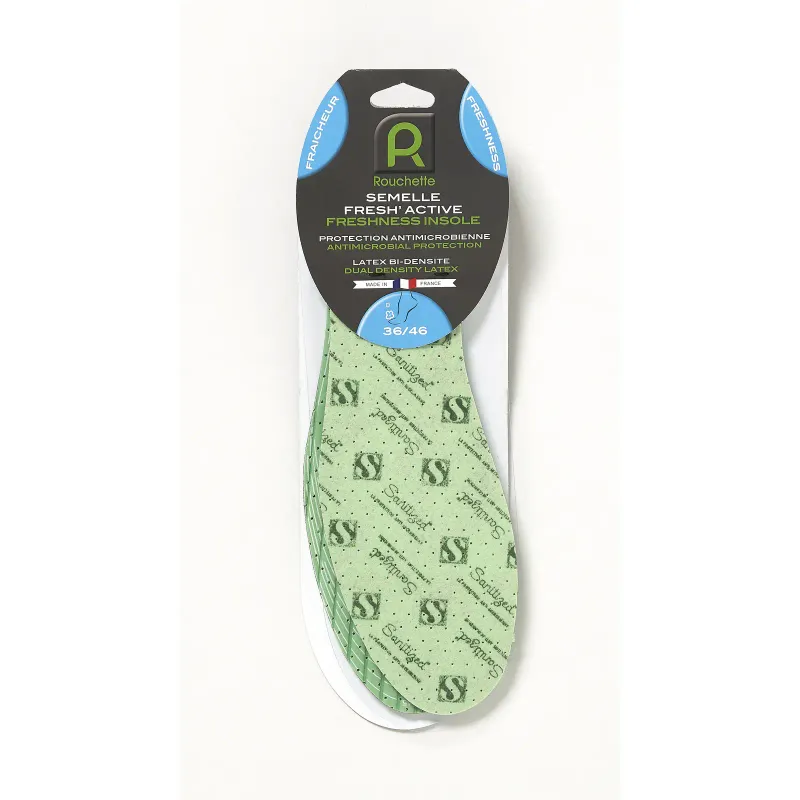Rouchette Sohle Rouchette Active Fresh, Vert, – Produktbild 1 von 1