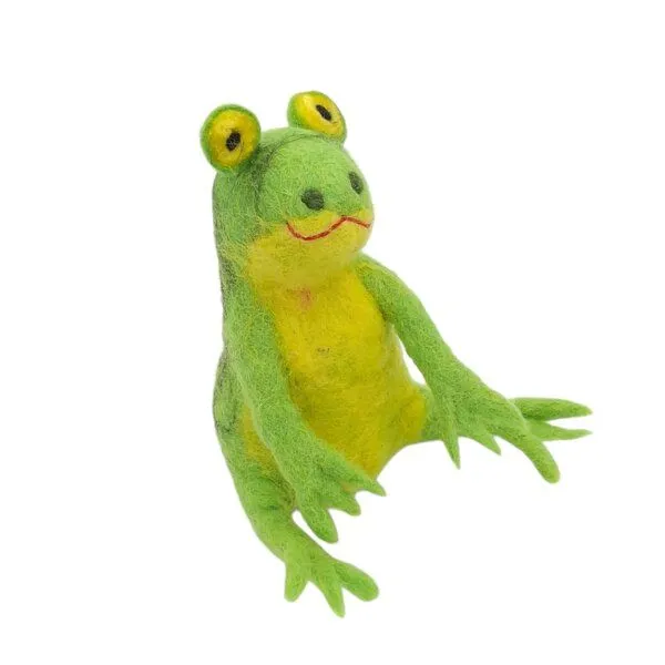 short'n'pietz short'n'pietz Frosch als Filz-Eierwärmer – Produktbild 4 von 5