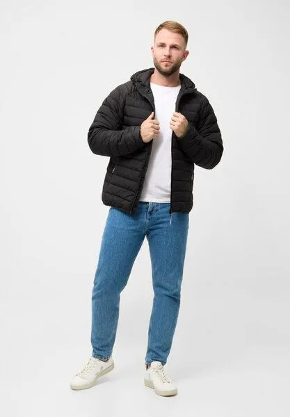 derbe derbe Übergangsjacke „Lightby“, Jet black | jet black, – Produktbild 3 von 4