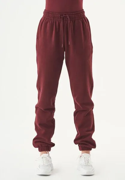 ORGANICATION ORGANICATION ESSENTIALS-PERI- Soft Touch Sweathose aus Bio-Baumwolle, Bordeaux, – Produktbild 1 von 4