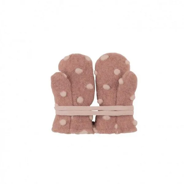 Pure pure by Bauer Pure pure by Bauer Wollwalk Fäustlinge in misty-rose-natur – Produktbild 1 von 1