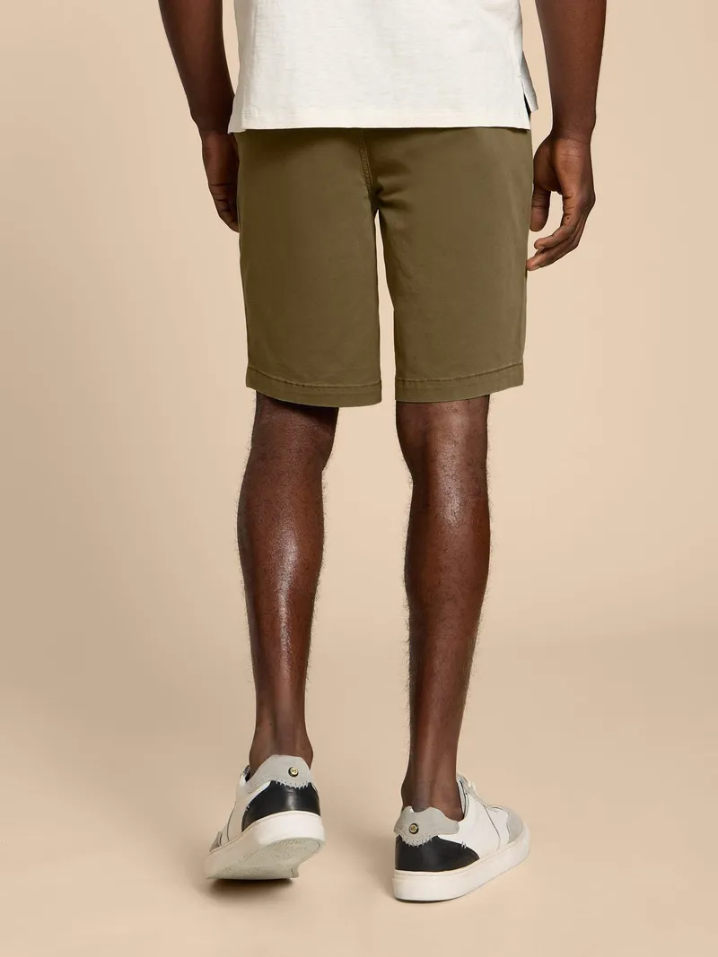 White Stuff Chino-Shorts aus Bio-Baumwolle - 36/R, Grün, – Produktbild 3 von 4