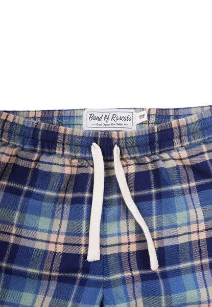 Band of Rascals Band of Rascals Flannel Pants Pyjama, Beige-blue, – Produktbild 3 von 3