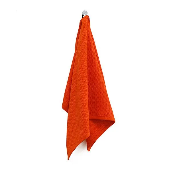 EKOBO EKOBO Handtücher 2er-Set aus Biobaumwolle, Persimmon, – Produktbild 3 von 4