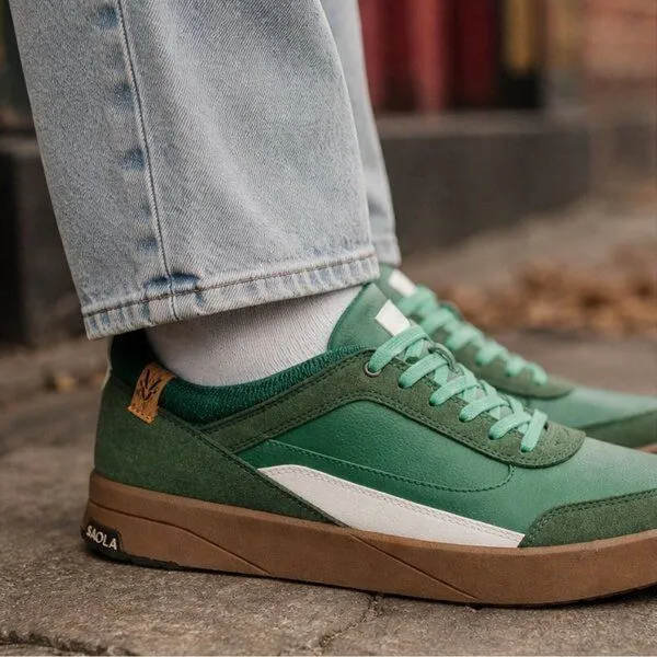 SAOLA SAOLA Quito M vegan Sneaker mit Easy Slip In, Green, – Produktbild 4 von 4