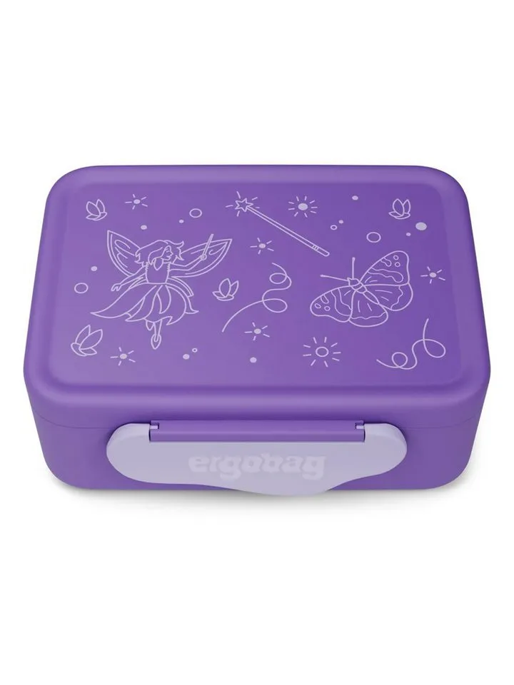 Ergobag Ergobag Lunchbox Brotdose, Kunststoff, (Brotdose, 1-tlg., 1x Brotdose), spülmaschinengeeignet bis 45 Grad, Handwäsche empfohlen, Lila, – Produktbild 1 von 4