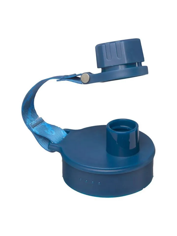 Satch Satch Trinkflasche Sport Trinkflasche, auslaufsicher und kohlensäuregeeignet, Blau, – Produktbild 3 von 4
