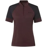 Vaude VAUDE T-Shirt Women's Altissimo Q-Zip Shirt, Dark oak, – Produktbild 1 von 1