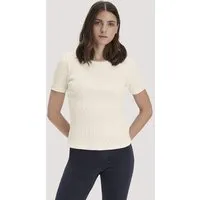 hessnatur hessnatur Pointelle T-Shirt Regular aus reiner Bio-Baumwolle – Produktbild 1 von 1