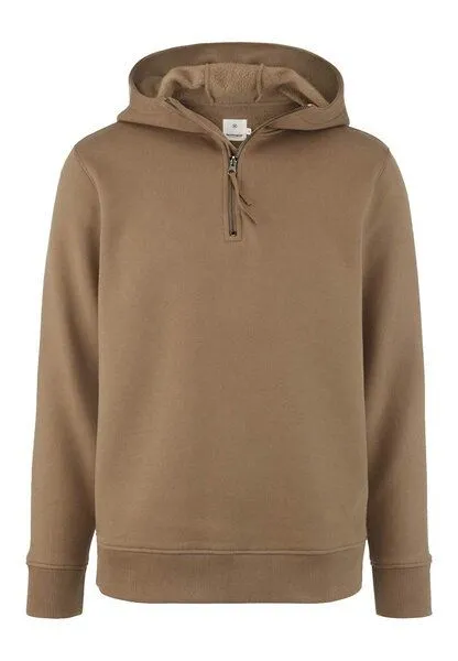 hessnatur hessnatur Sweat Hoodie Regular aus Bio-Baumwolle mit recycelter Baumwolle, Camel, – Produktbild 3 von 4