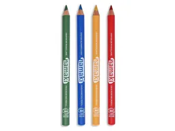 Namaki Schminkstifte für Kinder, 4er-Set Gelb, Grün, Blau, Rot – Produktbild 1 von 1
