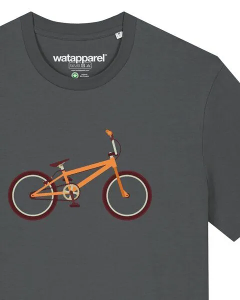 watapparel watapparel T-Shirt Unisex BMX, Anthracite, – Produktbild 3 von 3