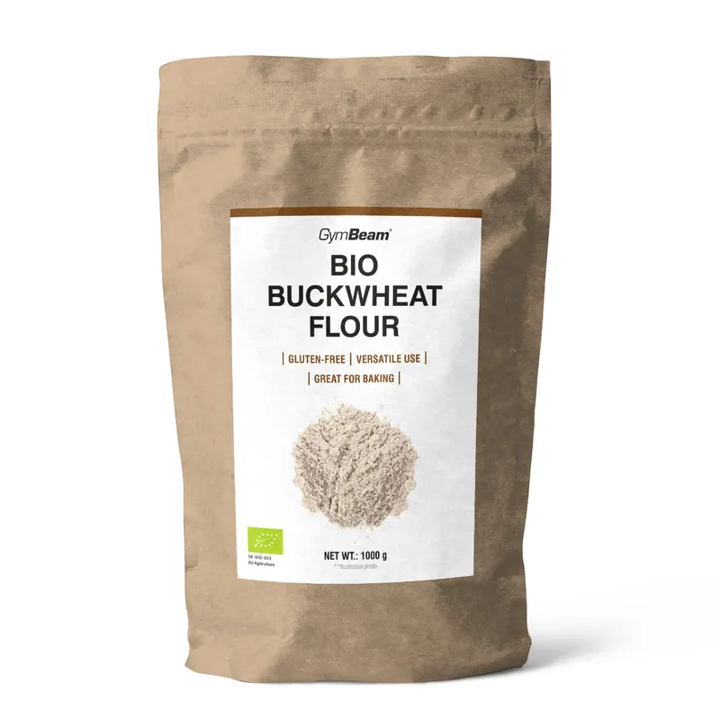 GymBeam Bio GymBeam BIO Buchweizenmehl 1000 g – Produktbild 1 von 1
