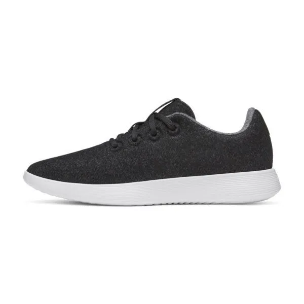 Allbirds Allbirds Woll-Sneaker Herren Wool Runner NZ, Natural black, – Produktbild 3 von 8