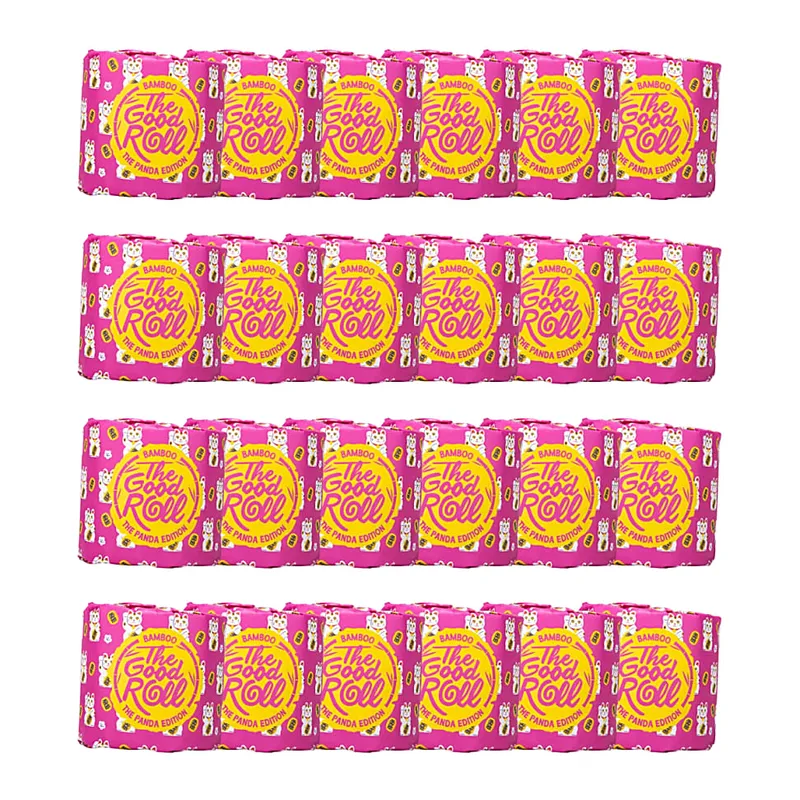 The Good Roll The Good Roll Panda Edition Bambus Toilettenpapier (24 Stück) – Produktbild 1 von 1