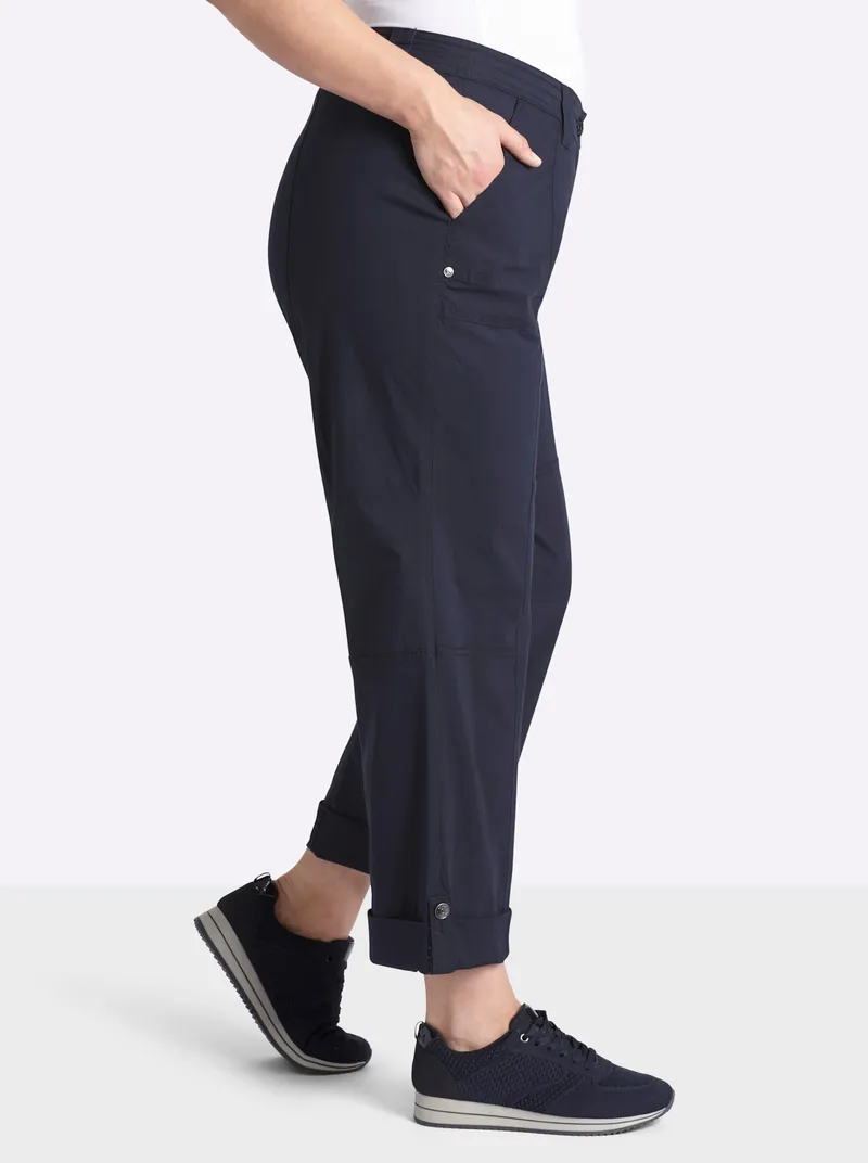 sheego Hose tiefblau, Tiefblau, – Produktbild 2 von 2