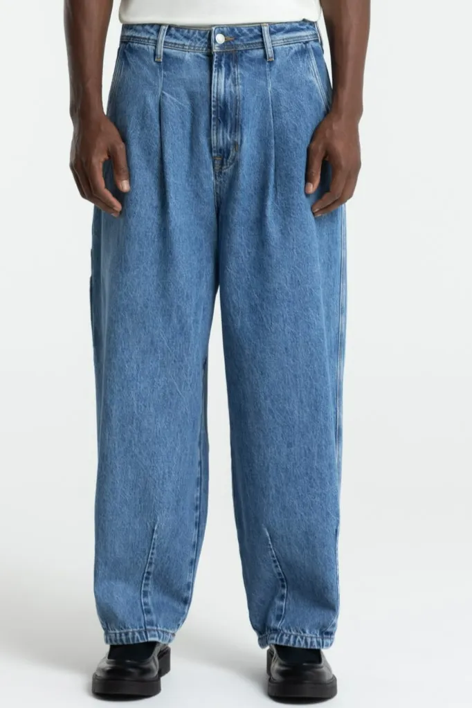Kings Of Indigo Kings of Indigo Herren vegan Hose Sabium Blue Reef, Blau, – Produktbild 2 von 2