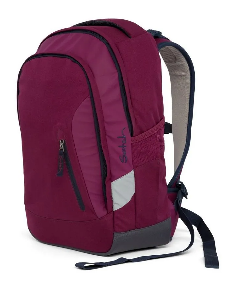 Satch Satch Schulrucksack, Lila, – Produktbild 3 von 5