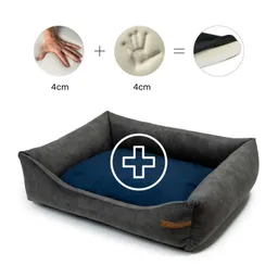 Rexproduct Rexproduct Otto Orthopädisches Hundebett Grau S-XL – Produktbild 1 von 1