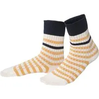 Living Crafts LIVING CRAFTS - Damen Socken - Gestreift (98% Bio-Baumwolle; 2% Elasthan), Nachhaltige Mode, Bio Bekleidung, Gestreift, – Produktbild 4 von 5
