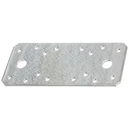 Alberts ALBERTS Flachverbinder, sendzimirverzinkt, LxB 133x55 mm – Produktbild 1 von 1