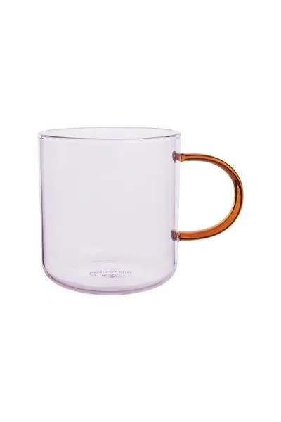 Tranquillo Tranquillo Tasse RAIINBOW – Borosilikatglas, Rosa, – Produktbild 2 von 5