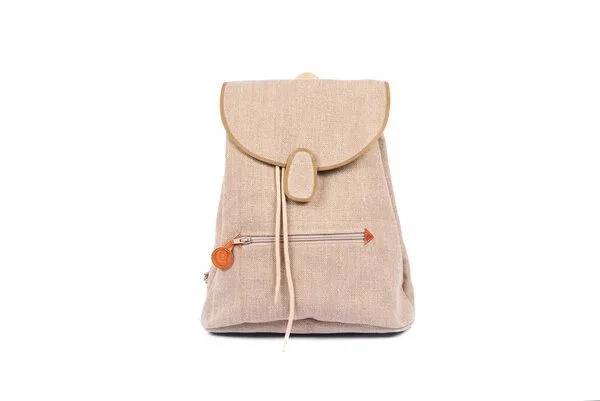 Risorse Future Risorse Future Hanf-Rucksack Beige – Produktbild 1 von 3