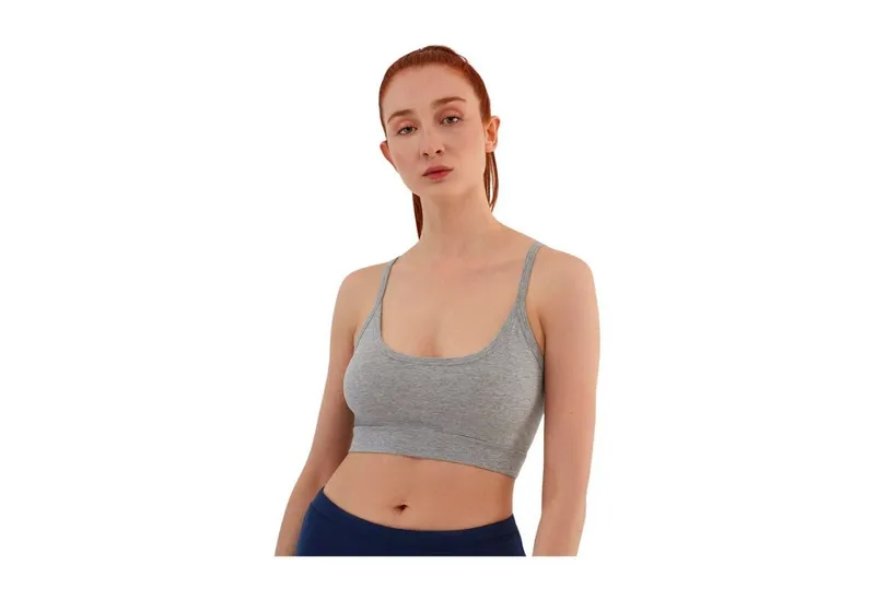 Albero Natur Albero Natur Bustier Damen Bustier, Grau, – Produktbild 1 von 5